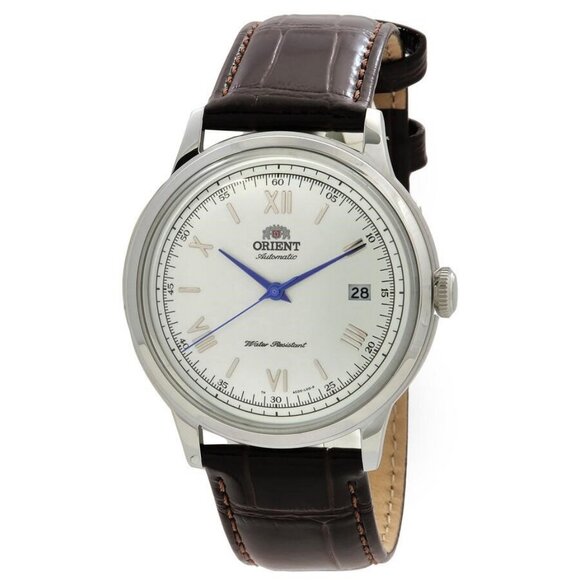 NWT Authentic Orient Bambino Automatic Version 2 White Dial Watch - Picture 1 of 3